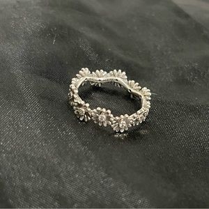Pandora Flower Ring - Size 7.5